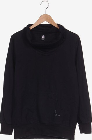 Trigema Sweatshirt & Zip-Up Hoodie in L in Black: front