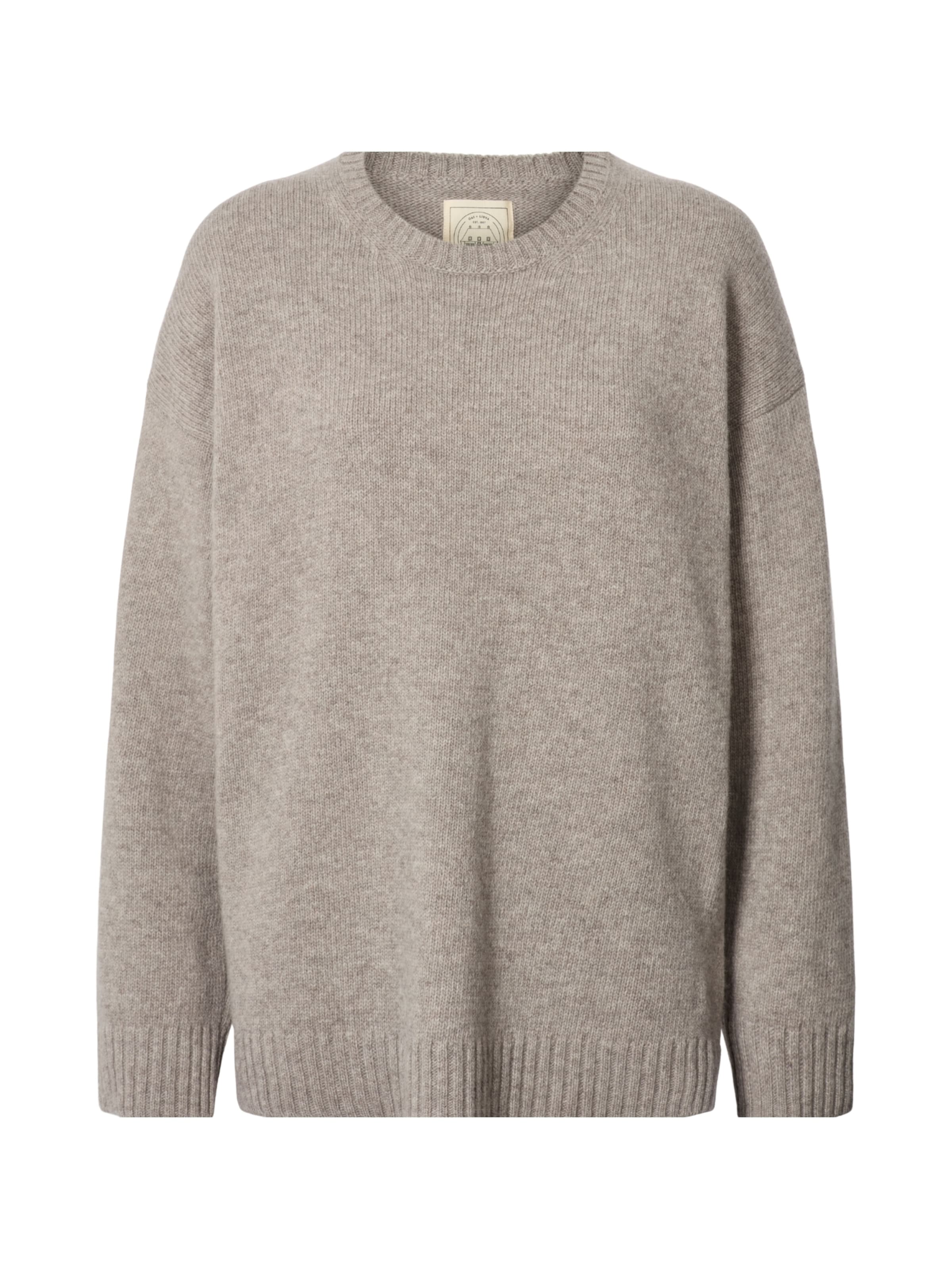 Pull-over ' Emely ' Gai+Lisva en gris : devant