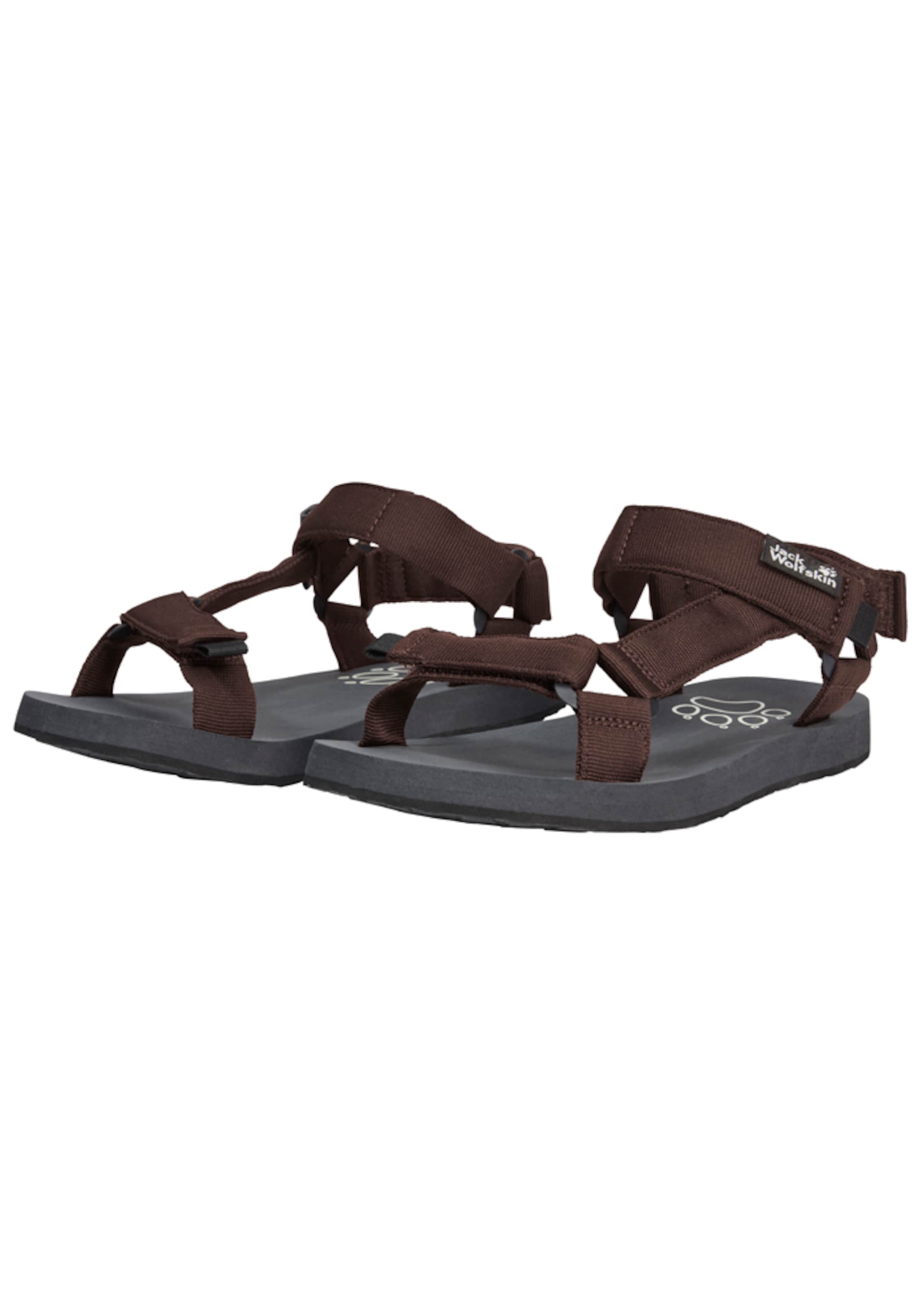 JACK WOLFSKIN T-Bar Sandals in Brown