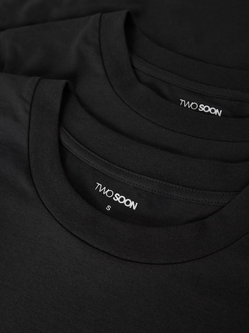 TWO SOON Shirts i sort