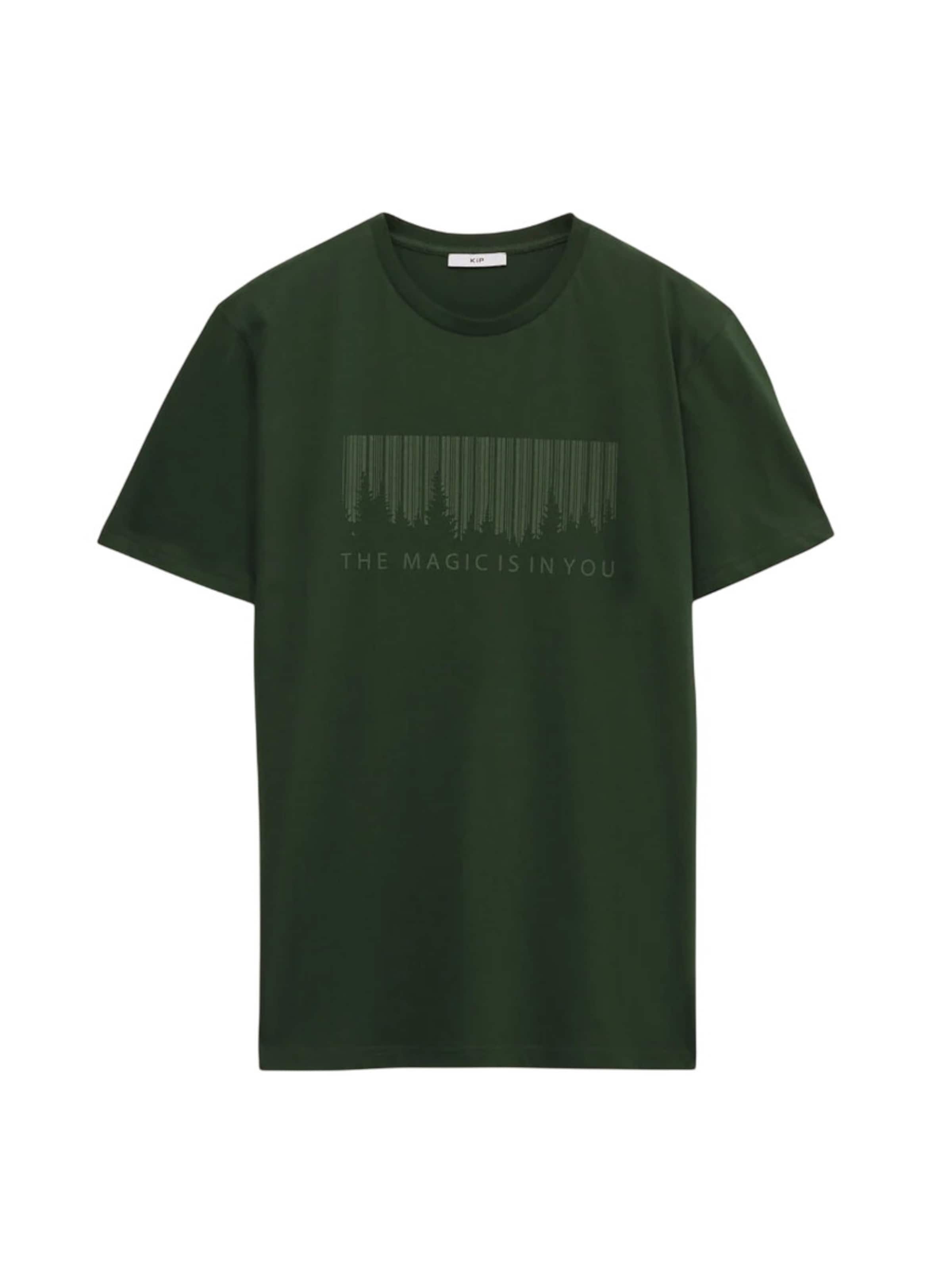 KİP Shirt in Green / Dark green, Item view