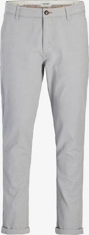 JACK & JONES Slimfit Chinohousut 'JPSTMARCO JJFURY' värissä harmaa: etupuoli