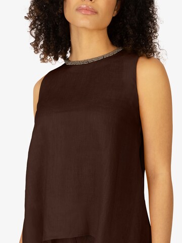 mint & mia Top in Brown: front