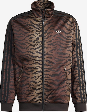 ADIDAS ORIGINALS Collegetakki 'Firebird' värissä ruskea: etupuoli