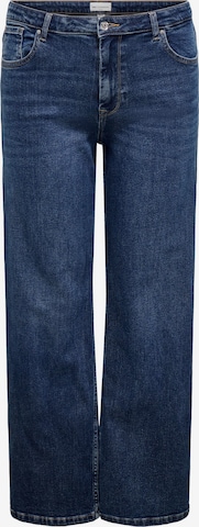 ONLY Carmakoma Jeans in Blauw: voorkant