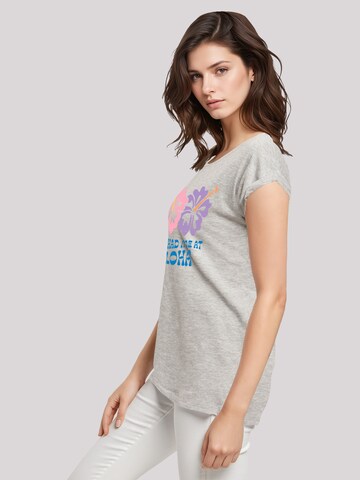 T-shirt 'You Had Me At Aloha' F4NT4STIC en gris