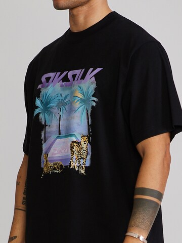 T-Shirt SikSilk en noir