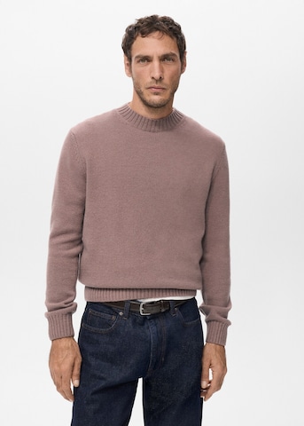 MANGO MAN Sweater 'lory' in Grey: front