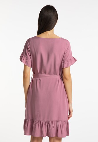 Usha Dress in Pink