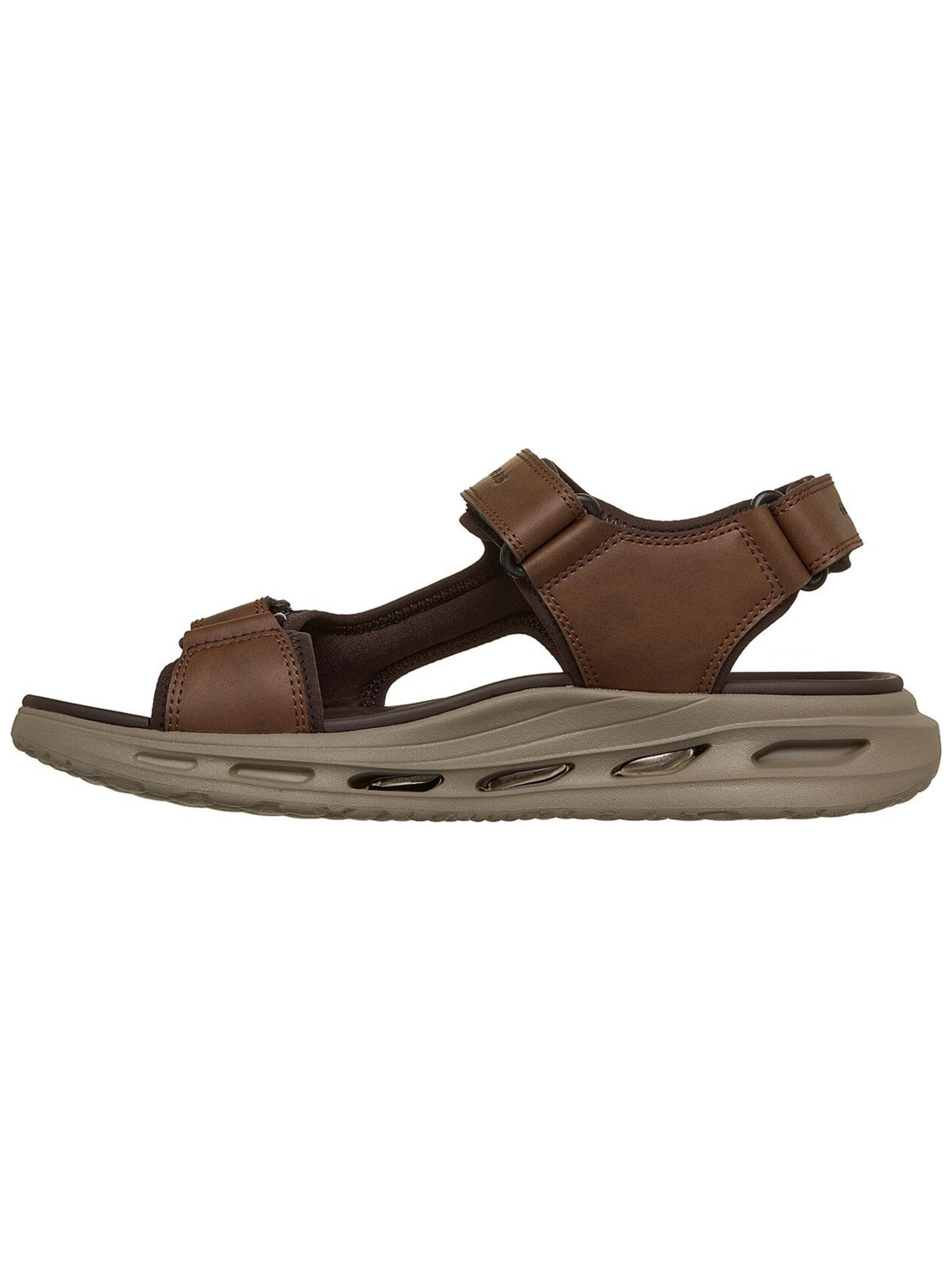 SKECHERS Sandalen 'Skechers Orvan Sd - Gamble' in Bruin