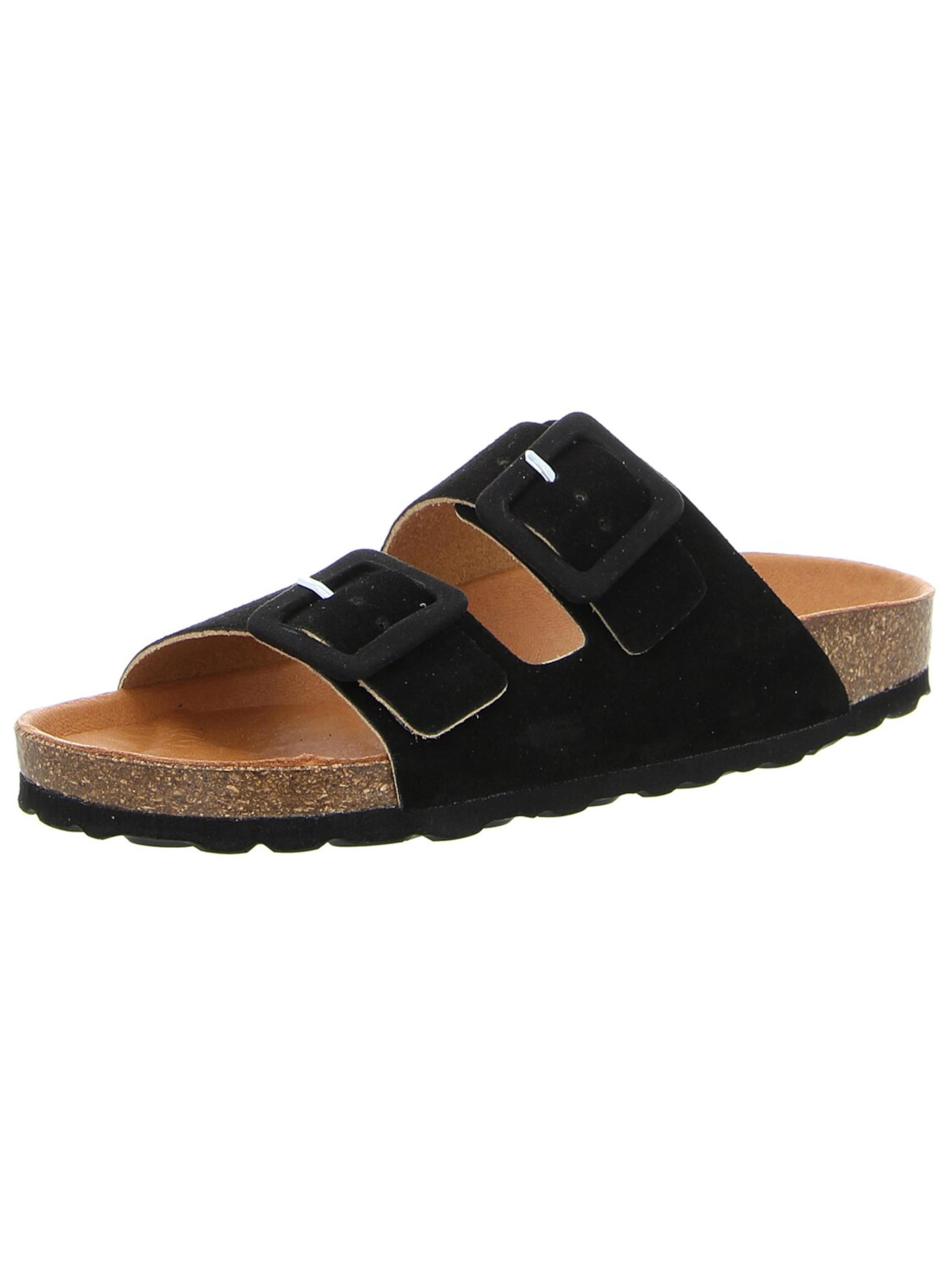 VERBENAS Mules in Black: front