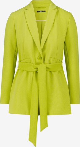 Blazer di zero in verde: frontale