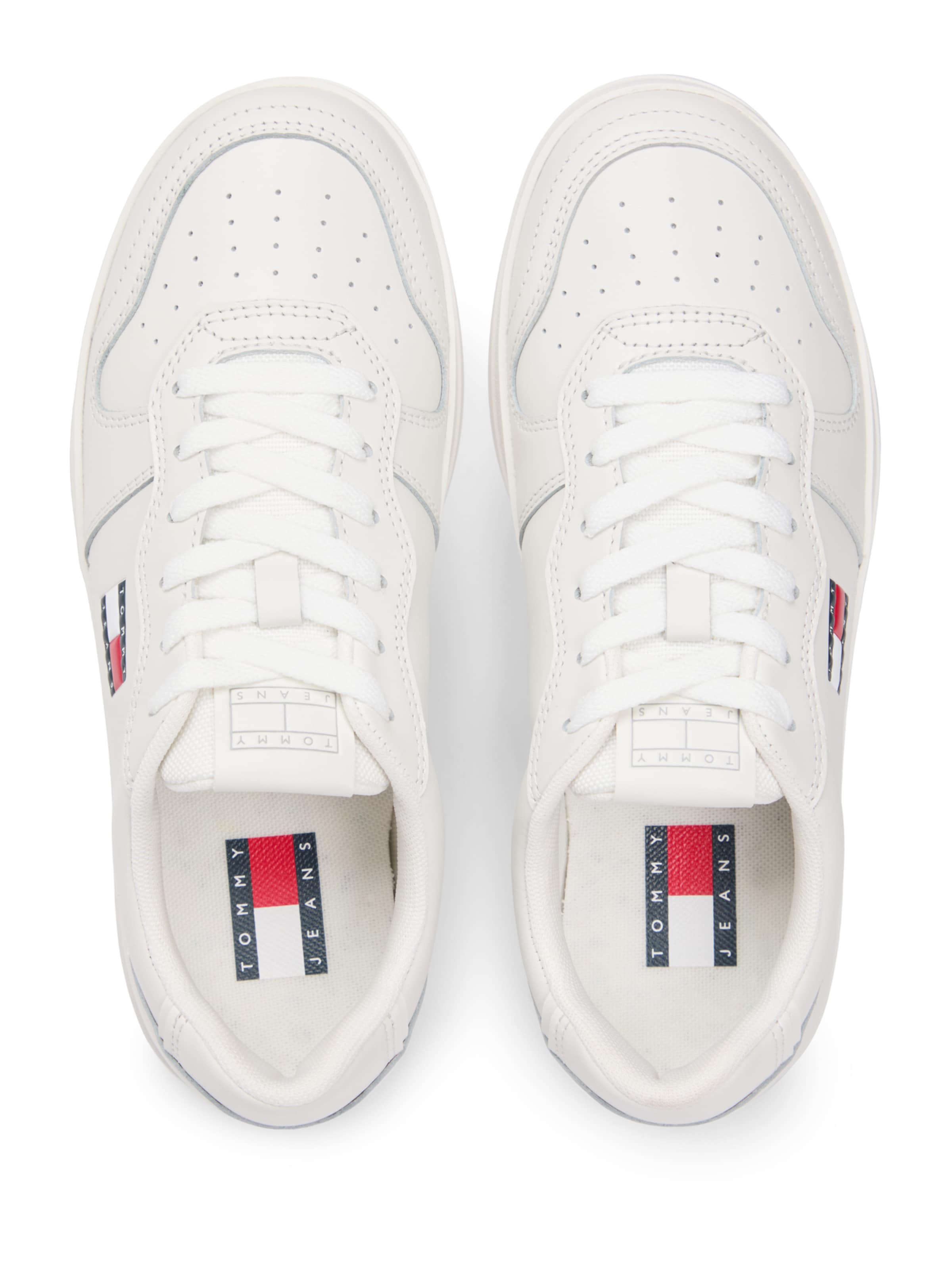 Tommy Jeans - Sapatilhas baixas 'THE GREENWICH' em branco