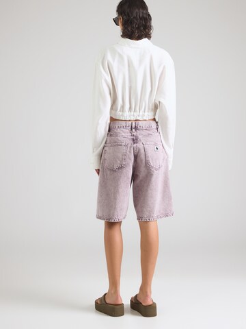 Carhartt WIP Avar lõige Teksapüksid 'Brandon', värv lilla