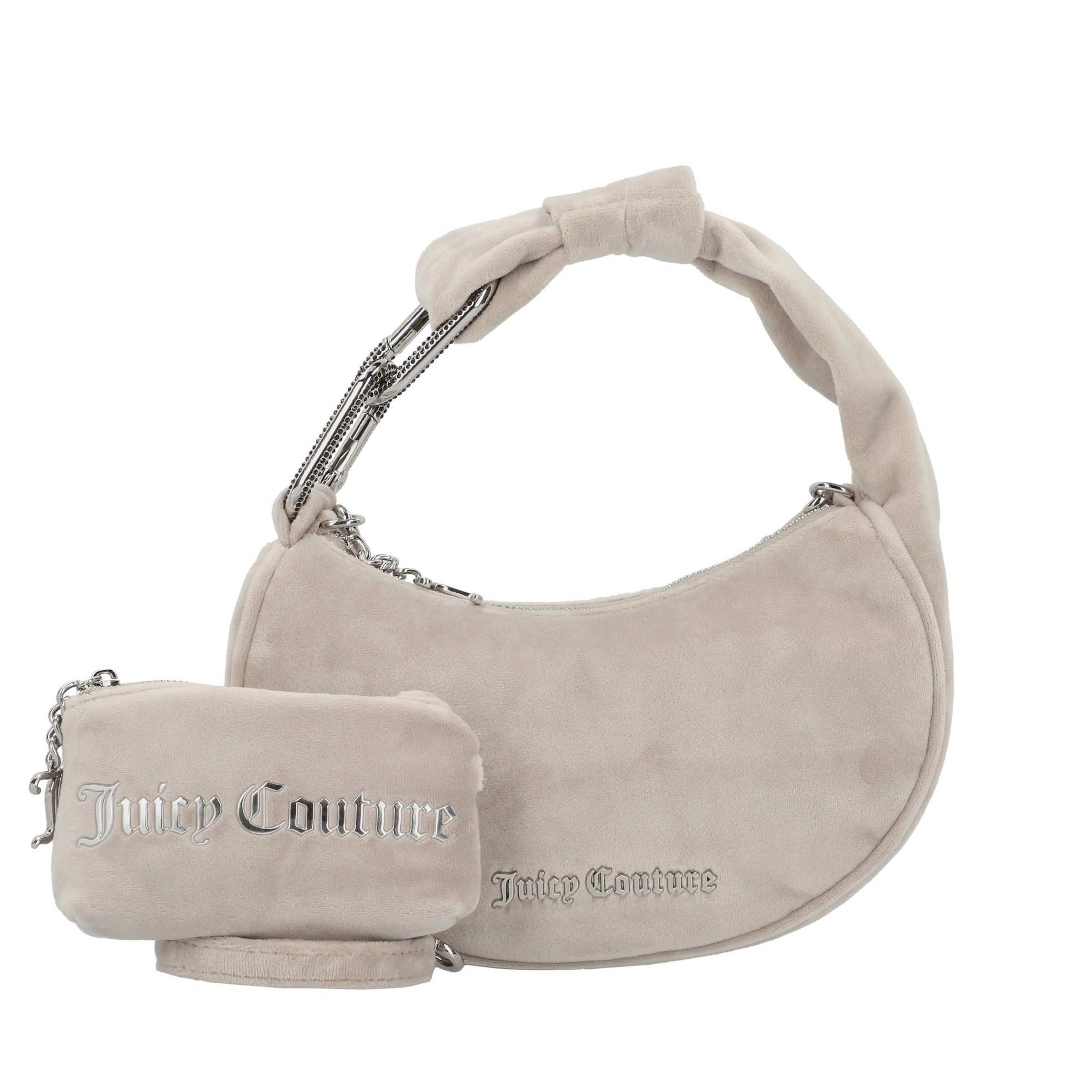 Borsa a mano 'Blossom' di Juicy Couture in grigio: frontale
