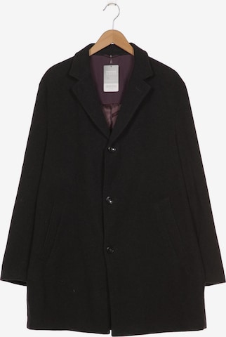 HECHTER PARIS Jacket & Coat in L-XL in Grey: front