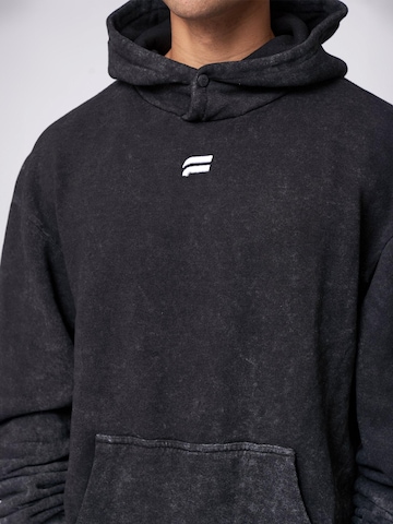 Pull-over 'Essential Oversized Hoodie' Fortex Fitness en gris