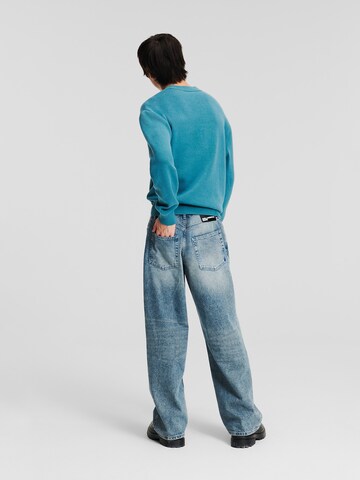 Largi Jeans de la KARL LAGERFELD JEANS pe albastru