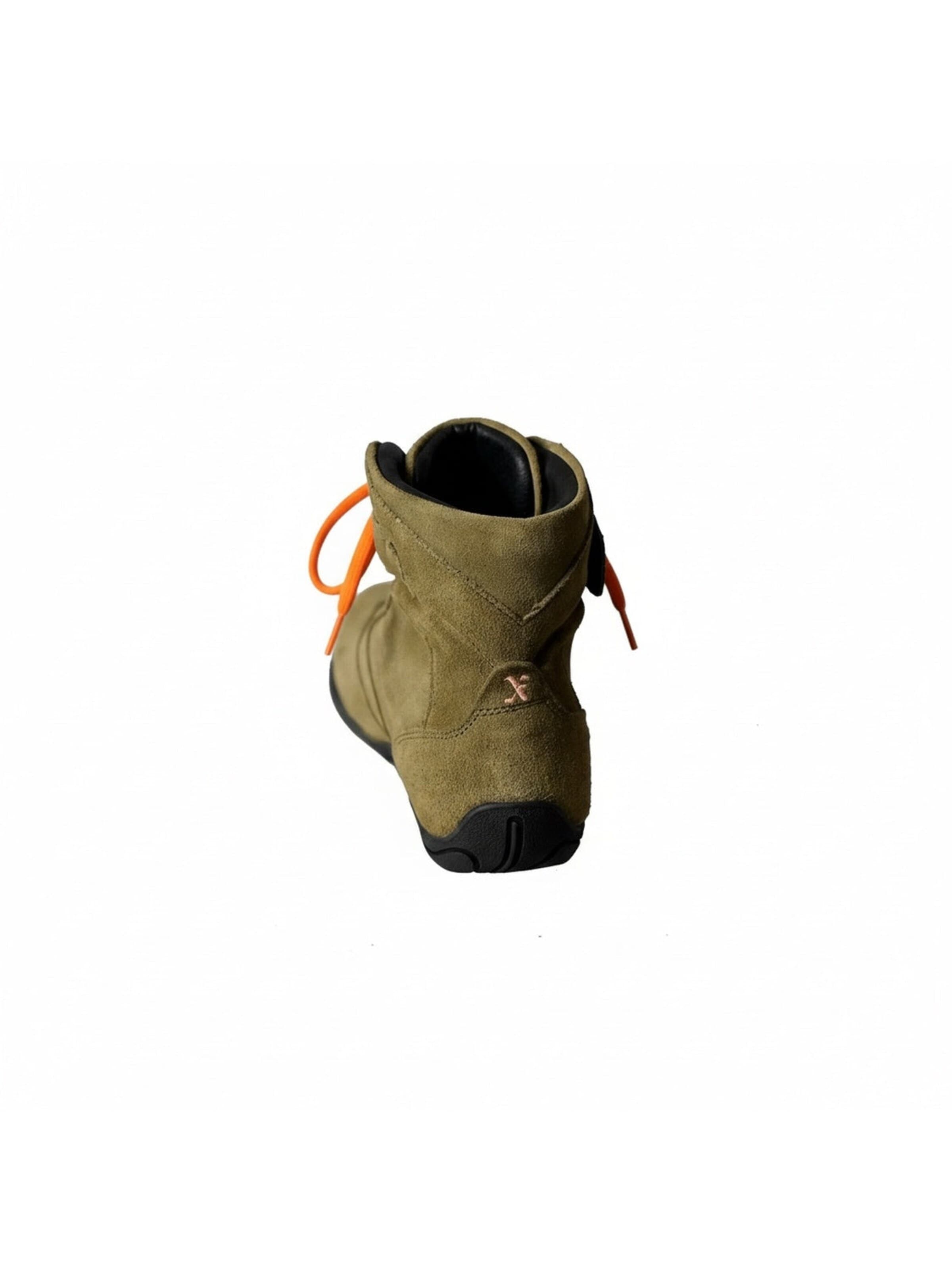 Baskets hautes 'Pat Moss Boots' Yoxeone en vert