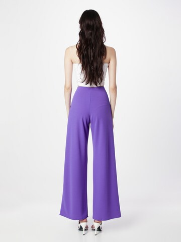 SISTERS POINT Wide leg Trousers 'GLUT' in Purple