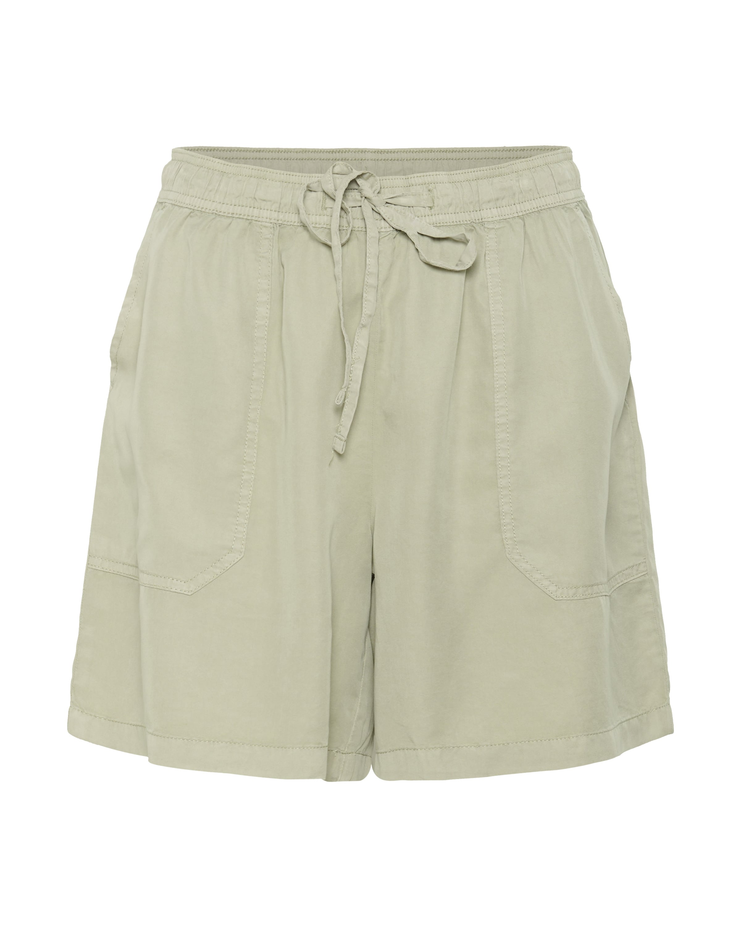 Regular Pantalon 'Clarina' CULTURE en vert : devant