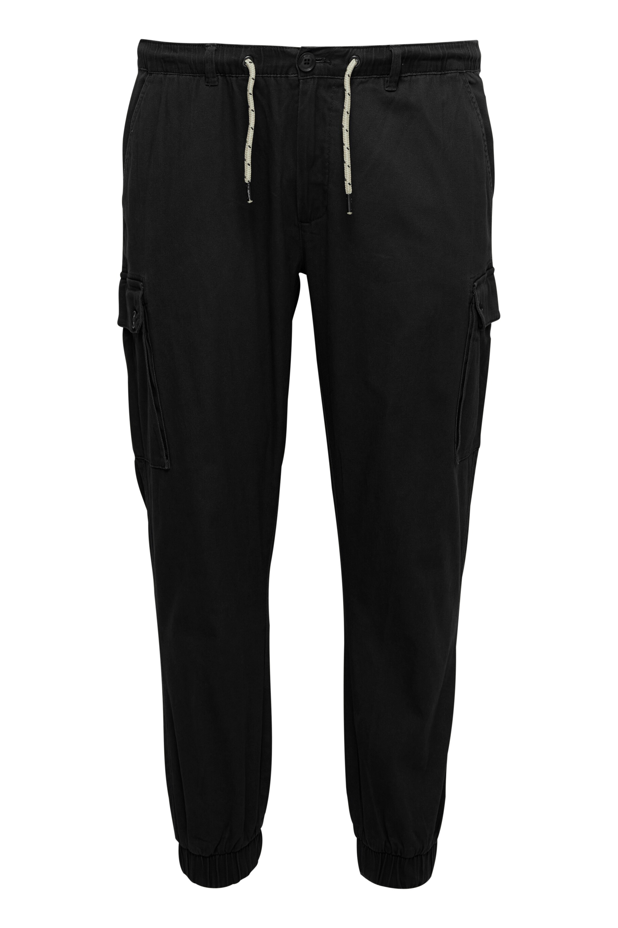 Pantaloni cargo di BLEND in nero: frontale