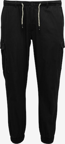 Blend Big Loosefit Cargohose in Schwarz: predná strana