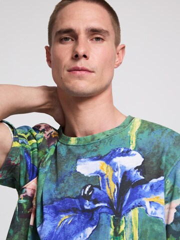 Desigual - Camiseta en verde