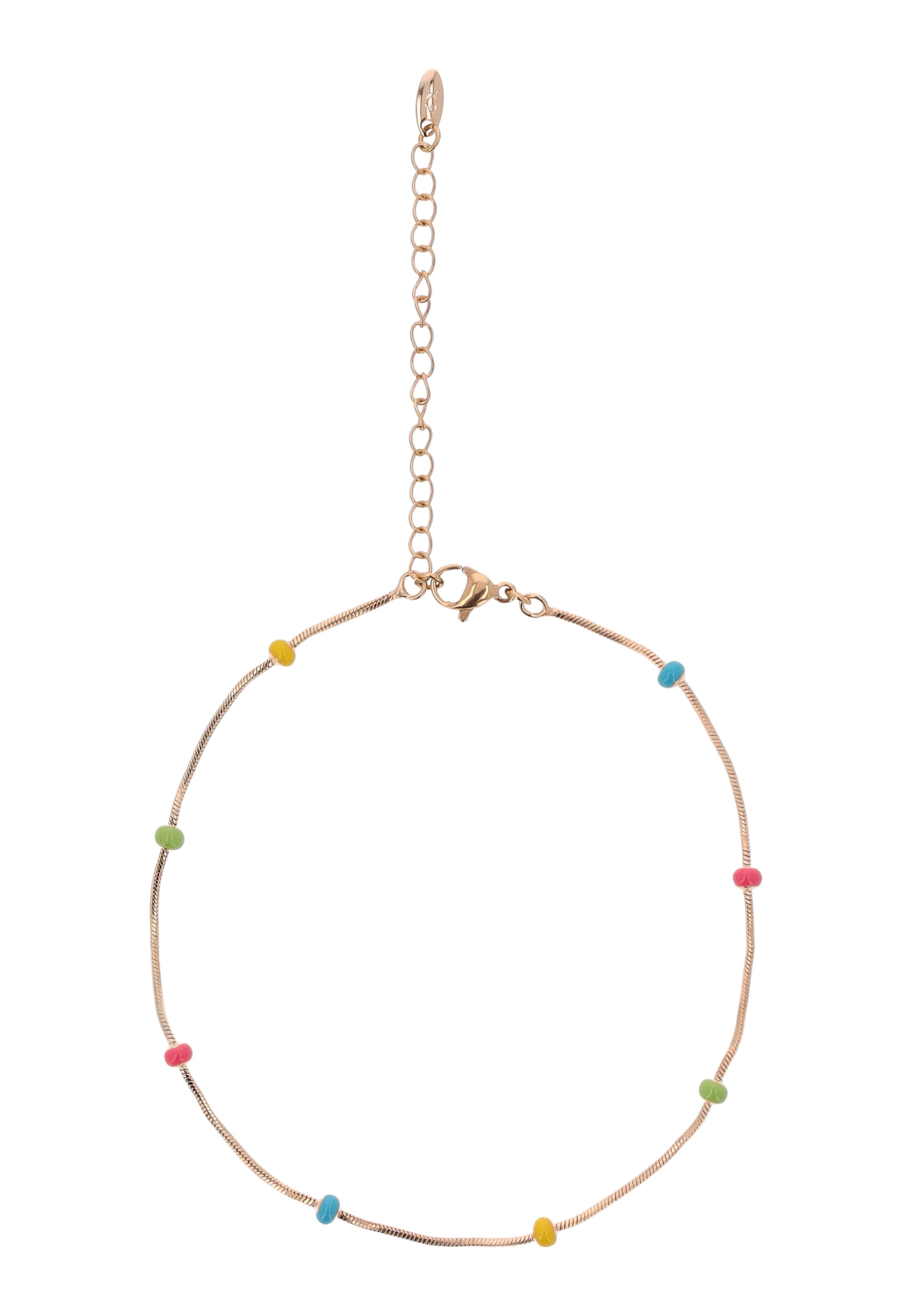 IZIA - Joyería para pies en oro: frente