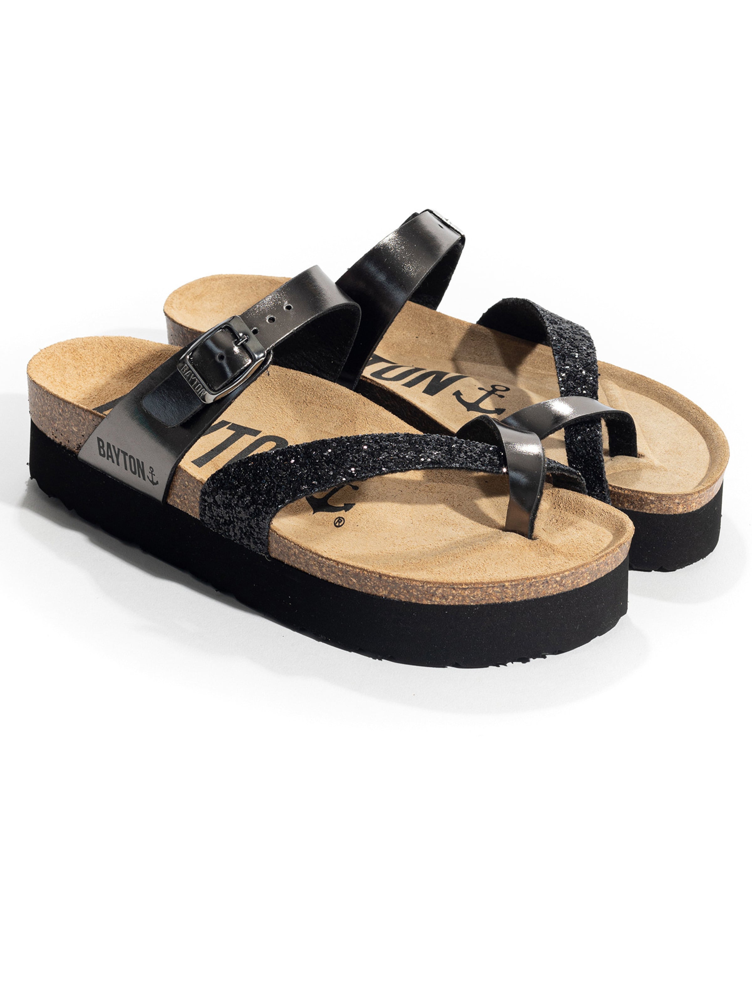 Bayton - Zapatos abiertos 'ANDROMAC' en negro