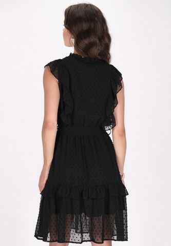 faina - Vestido camisero en negro