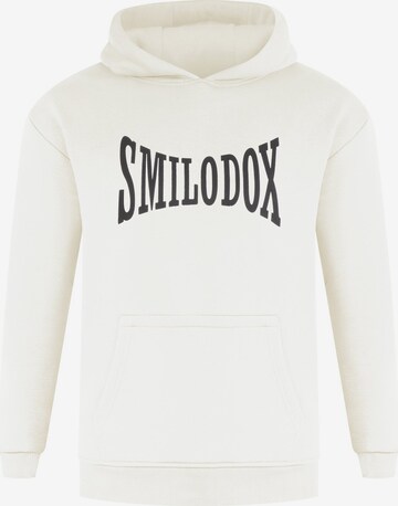 Sweat-shirt 'Classic Pro' Smilodox en beige : devant