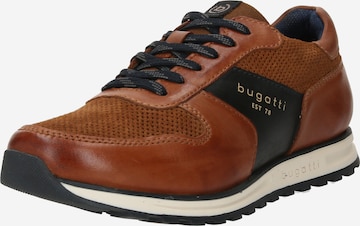 bugattiSportske cipele na vezanje 'Cirino' - smeđa boja: prednji dio