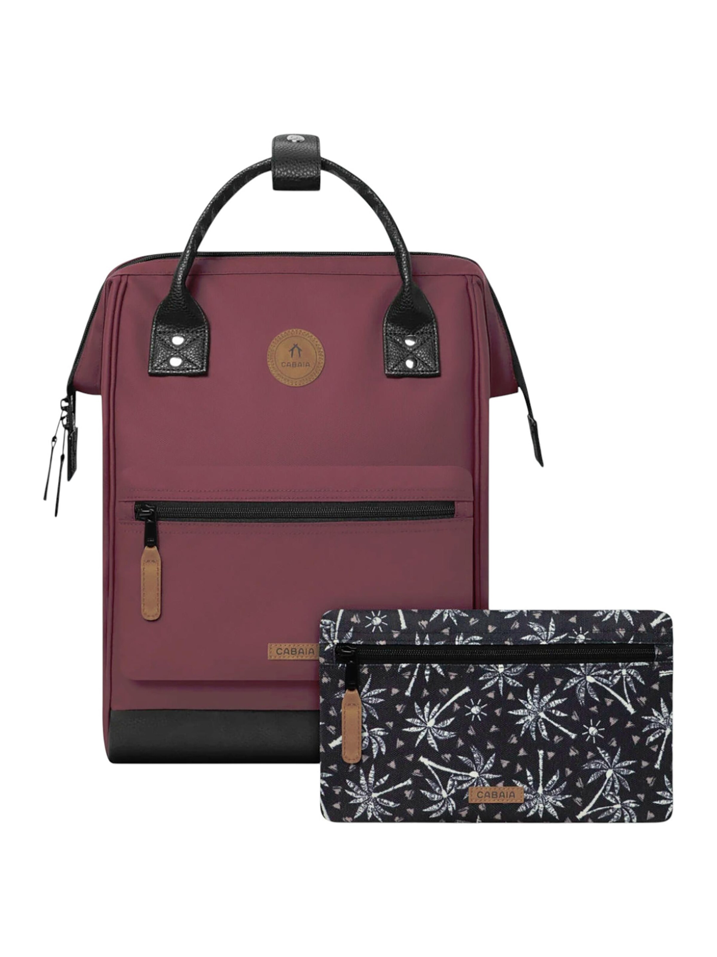 Cabaia Backpack 'Kassala M' in Red: front