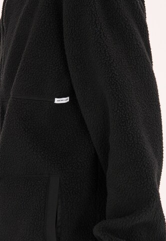 Les'Arcs Fleece jas 'Roke' in Zwart