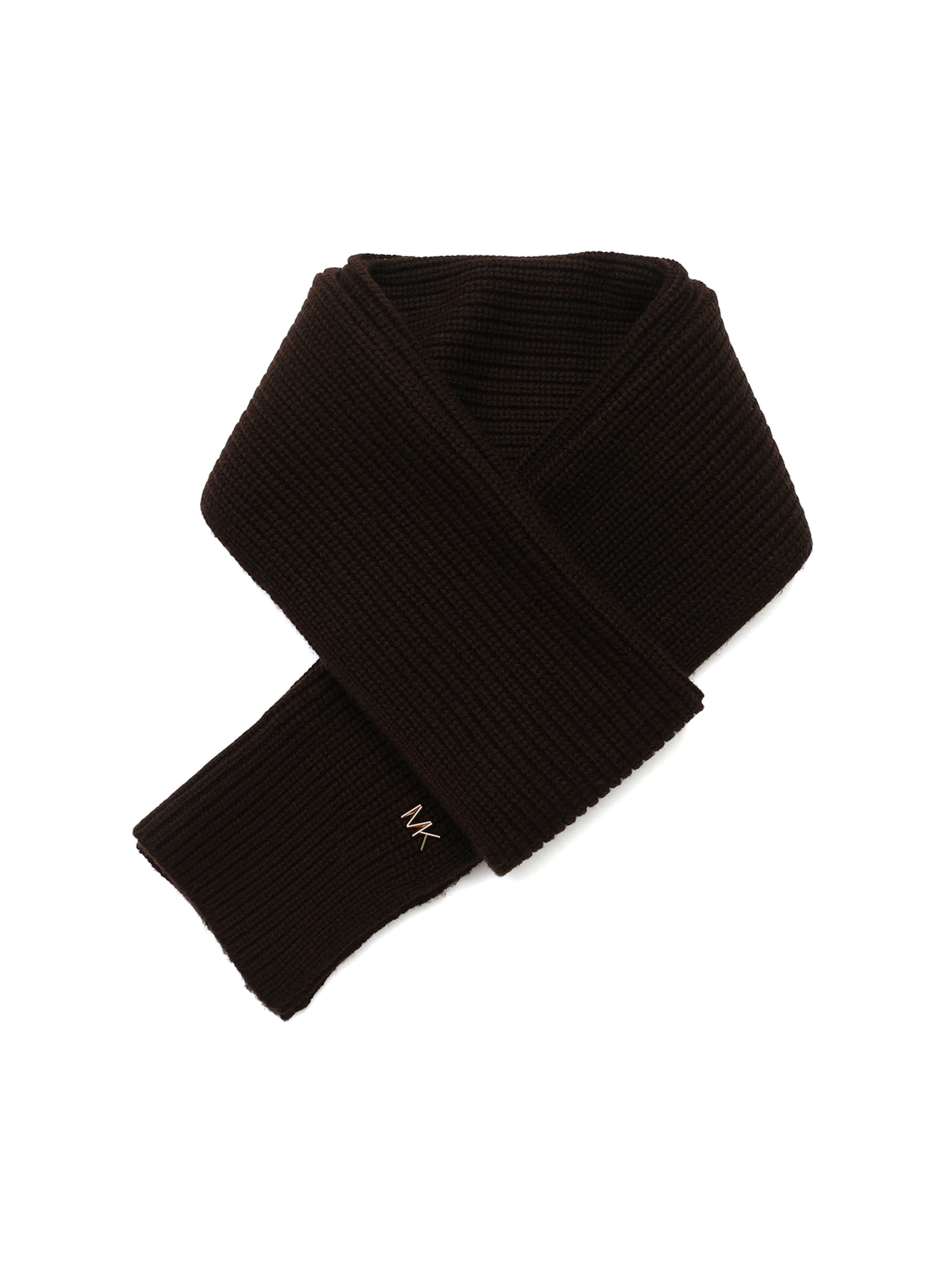 Sciarpa in One Size MICHAEL Michael Kors di colore marrone scuro, Visualizzazione prodotti