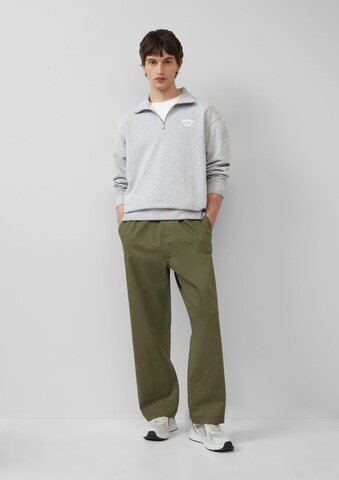 Sweat-shirt QS en gris