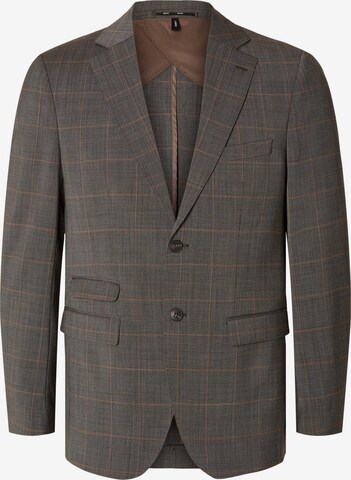 SELECTED HOMME Regular fit Suit Jacket in Grey: front