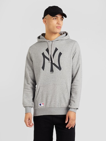 Sweat-shirt 'NEYYAN' NEW ERA en gris : devant