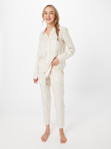 SCHIESSER Pajama shirt in White