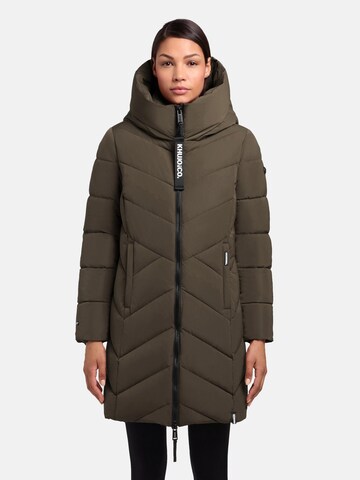 Manteau d’hiver 'Darka2-YM' khujo en vert : devant
