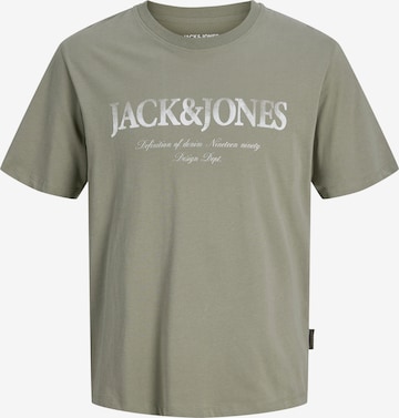 T-Shirt 'JJDEVIN DAYTONA' JACK & JONES en gris : devant
