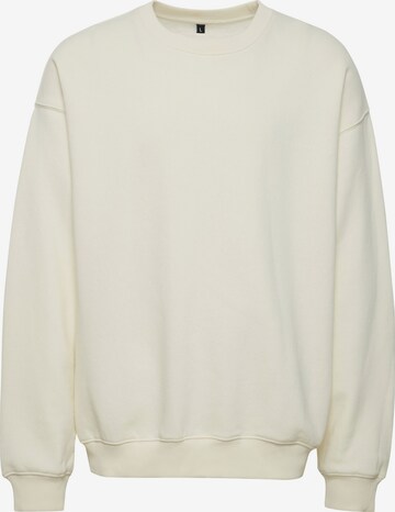 The Jogg Concept Sweatshirt in Wit: voorkant