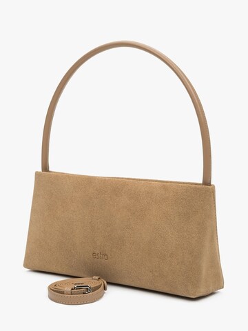 Estro Schultertasche '9909'‌‌‌‌‌‌‌‌‌‌ in Beige