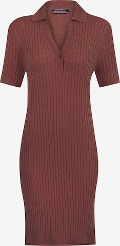 rožinė Felix Hardy Megzta suknelė: priekis