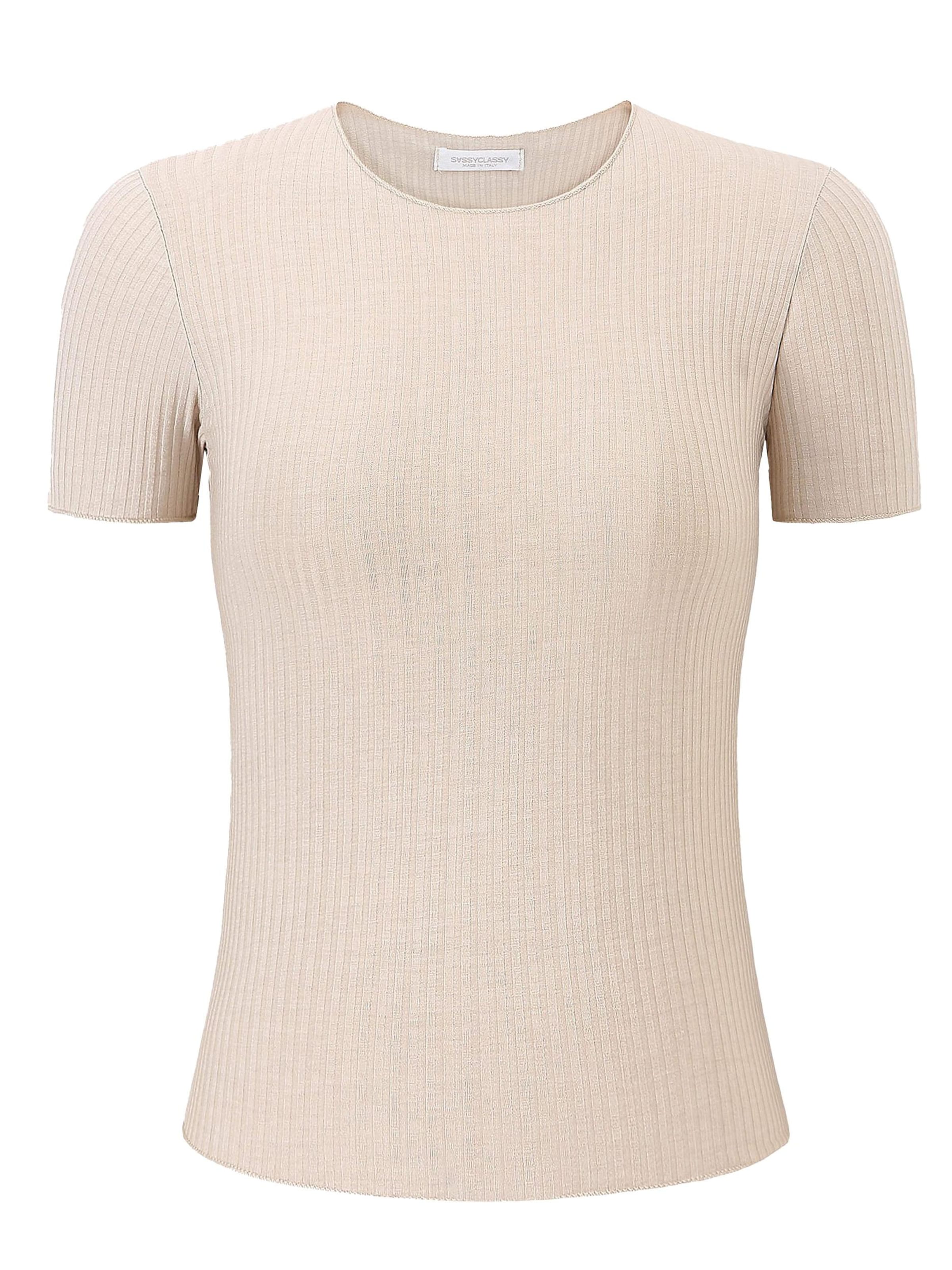 SASSYCLASSY Shirt‌‌ in beige, Produktansicht