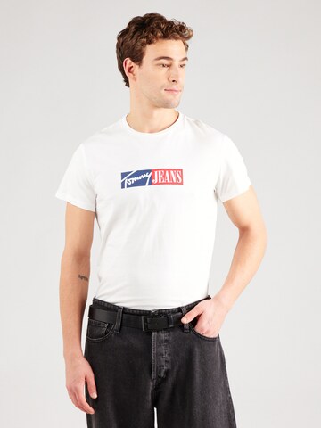 Maglietta di Tommy Jeans in bianco: frontale