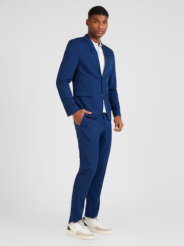 Lindbergh Regular Suit in Blue: front