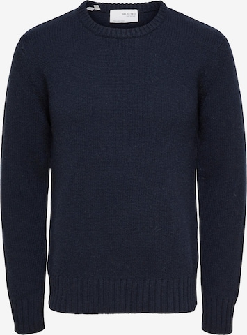 SELECTED HOMME Pullover i blå: forside