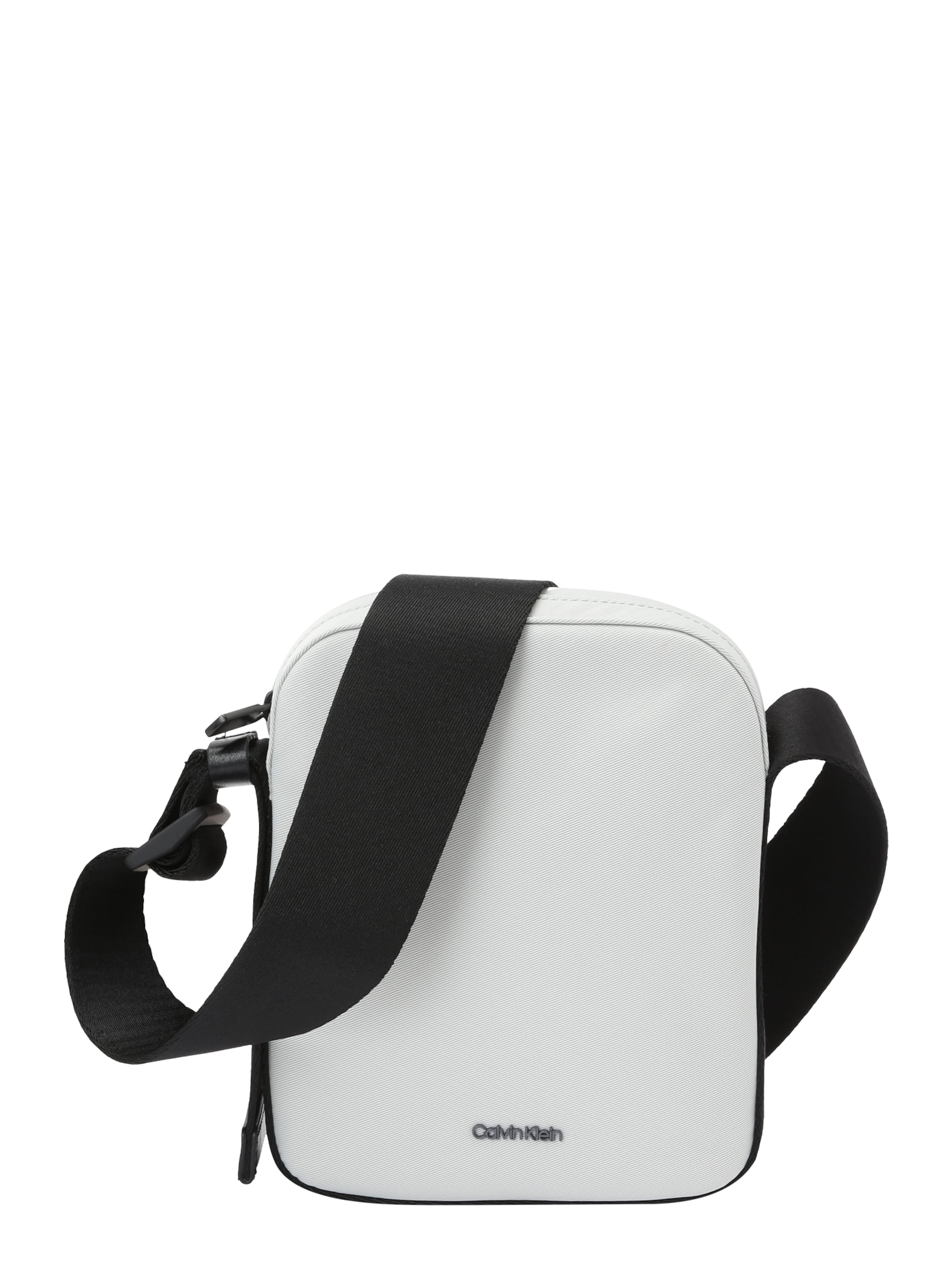 Calvin Klein - Bolso de hombro 'EASE' en gris: frente